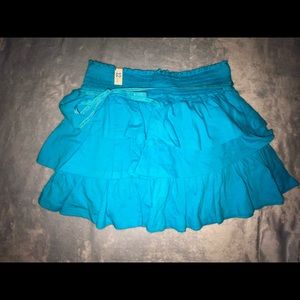 Pretty blue skirt!